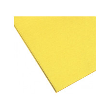Бумага тишью, 17г/м, 5 листков 50*70 см, цвет пастельный желтый