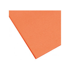 Бумага тишью, 17г/м, 5 листков 50*70 см, цвет оранжевый