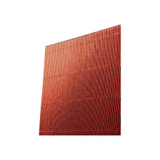 Гофрокартон метализированный 260±10 г/м 2. Формат A4 (21х29,7см), красный