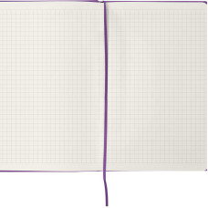 Книга записна Partner, 125*195, 96арк, кліт, пурпурна, Glory