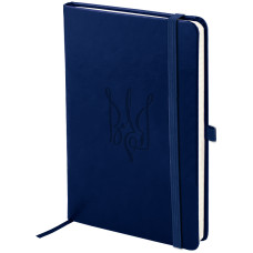 Записна книга Partner Lux, 125*195, 96 арк, кл, синій, Воля