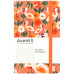 Книга записная Axent Partner BBH Flamingo 8210-02-A, A5-, 125x195, 96 листов, клетка, твердая обложка
