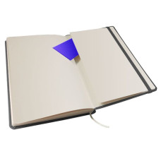 Записна книжка А5 в лінію Twill на гумці червоний