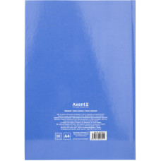 Книга записная Axent Pastelini 8422-407-A, A4, 210x295 мм, 96 листов, клетка, твердая обложка, голубая