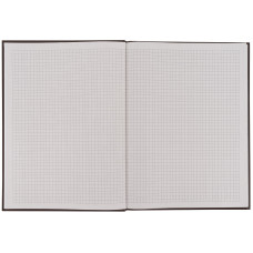 Записна книга A4 - 203*273 мм, 96арк., кл., One color, бордова