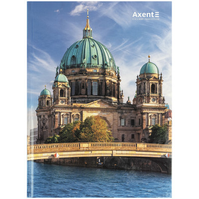 Записна книжка A4- 203*273 мм, 96арк., кл., City, Berlin