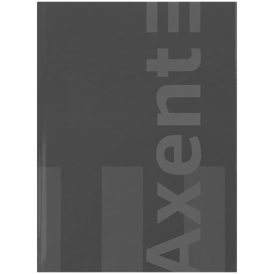 Записна книжка A4- 203*273 мм, 96арк., кл., One color, серая