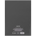 Записна книжка A4- 203*273 мм, 96арк., кл., One color, серая