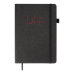 Блокнот деловой LIBRETA, А5, 96 л., клетка, черный, иск.кожа - BM.295117-01 Buromax