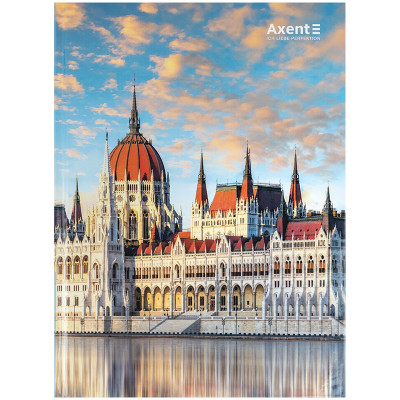 Записна книжка A4 - 203*273 мм, 96арк., кл., City, Budapest
