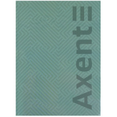 Записна книга 4-203*273 мм, 96арк., кл., Pattern, бірюзова