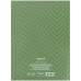 Записна книга 4- 203*273 мм, 96арк., кл., Pattern, зелена