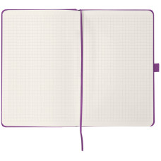 Книга записная Partner, 125*195, 96 л., кл., пурпурная