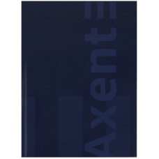 Записна книга A4- 203*273 мм, 96арк., кл., One color, синя