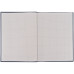 Записна книга A4- 203*273 мм, 96арк., кл., One color, синя