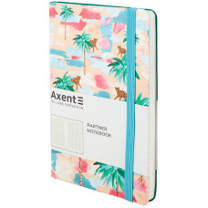 Книга записная Axent Partner BBH Soft Palm 8212-02-A, A5-, 125x195, 96 листов, клетка, гибкая обложка