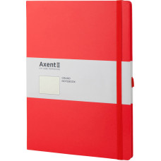 Книга записная Axent Partner Grand 8303-06-A, A4, 210x295 мм, 100 листов, точка, твердая обложка, красная