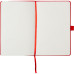 Книга записна Partner, 125*195, 96арк, нелін, червона - 8307-05-A Axent
