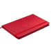 Блокнот діловий INGOT 125x195мм, 80арк., клітинка, обкладинка зі штучної шкіри, червоний - BM.29912103-05 Buromax