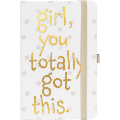 Книга записная Partner, 125*195,  Girl, you totally got this