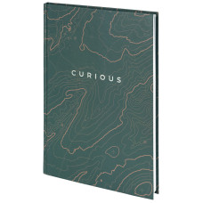 Книга записна А4, 96 л., кл., Earth colors, Curious