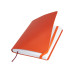 Деловая записная книжка VIVELLA, А5, мягкая обложка, резинка, белый блок линия, оранжевый - O27104-06 Optima