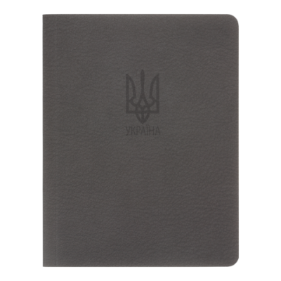 Книга записна MILITARY, А6, 64 аркуші, клітинка, обкл. з синтетичного каменя, графіт