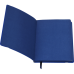 Блокнот деловой BRIEF, L2U, А5, 96 л., нелинов., синий, иск.кожа - BM.295004-02 Buromax