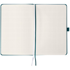 Книга записная Partner, 125*195, 96 л., кл., малахит, Герб