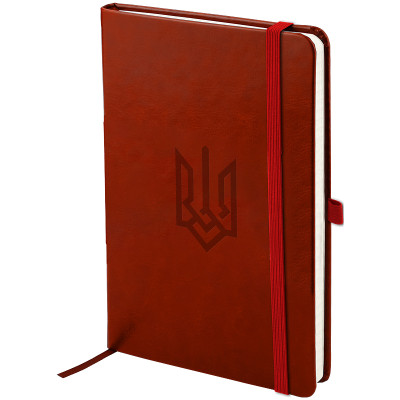 Записна книжка Partner Lux, 125*195, 96 арк, кл, бор, Герб