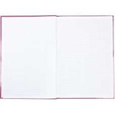 Книга записная Axent Maps New York 8422-543-A, A4, 210x295 мм, 96 листов, клетка, твердая обложка, розово-коричневая