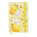 Книжка записна YAMMY на гумці, А6, 80 арк., клітинка., офсет крем., тв.лам.обл., жовта, KIDS LINE