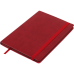 Блокнот діловий BRIEF А5, 96 арк, лінія, обкладинка штучна шкіра, червоний - BM.295204-05 Buromax