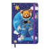 Книжка записна BEAR на гумці, А6, 80 арк., клітинка., офсет крем., тв.лам.обл., синя, KIDS LINE