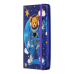 Книжка записна BEAR на гумці, А6, 80 арк., клітинка., офсет крем., тв.лам.обл., синя, KIDS LINE