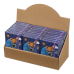 Книжка записна BEAR на гумці, А6, 80 арк., клітинка., офсет крем., тв.лам.обл., синя, KIDS LINE