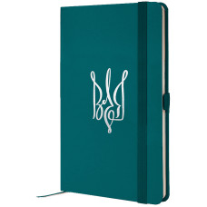 Книга записная Partner, 125*195, 96 л., кл., малахит, Воля