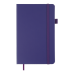 Книга записна ETALON 125*195, 96 арк., клітинка, обкл. штучна шкіра, фіолетовий - BM.291160-07