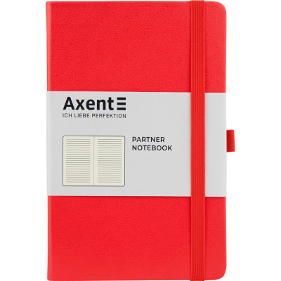 Книга записна Partner, 125*195, 96арк, лін, червона - 8308-05-A Axent