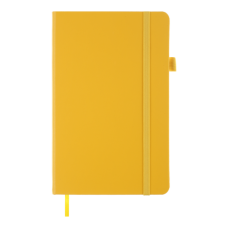 Книга записна ETALON 125*195, 96 арк., клітинка, обкл. штучна шкіра, жовтий
