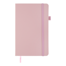 Книга записна ETALON 125*195, 96 арк., клітинка, обкл. штучна шкіра, рожевий