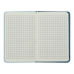 Книжка записна GRADIENT, на гумці, А6, 80 арк., клітинка., офсет крем., тв.лам.обл., рожевий