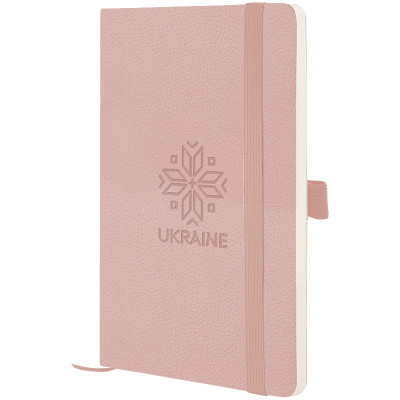 Записна книжка Partner Soft Skin, 125*195, пудрова Вишиванка