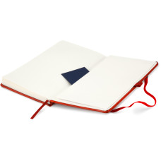 Книга записная Axent Partner Lux 8202-06-A, A5-, 125x195 мм, 96 листов, клетка, твердая обложка, красная