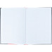 Книга записна А4, 80 арк., кл.,Colors, червона - 8421-08-A Axent