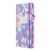 Книжка записна BLOSSOM, на гумці, А5, 80 арк., клітинка., офсет крем., тв.лам.обл., фіолетова