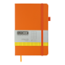 Книга записна ETALON 125*195, 96 арк., клітинка, обкл. штучна шкіра, помаранчевий