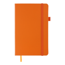 Книга записна ETALON 125*195, 96 арк., клітинка, обкл. штучна шкіра, помаранчевий