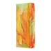 Книжка записна MARBLE, на гумці, А6, 80 арк., клітинка., офсет крем., тв.лам.обл., помаранчева