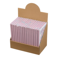 Книжка записна ESSENCE, на гумці, А5, 80 арк., клітинка., офсет крем., тв.лам.обл., біла